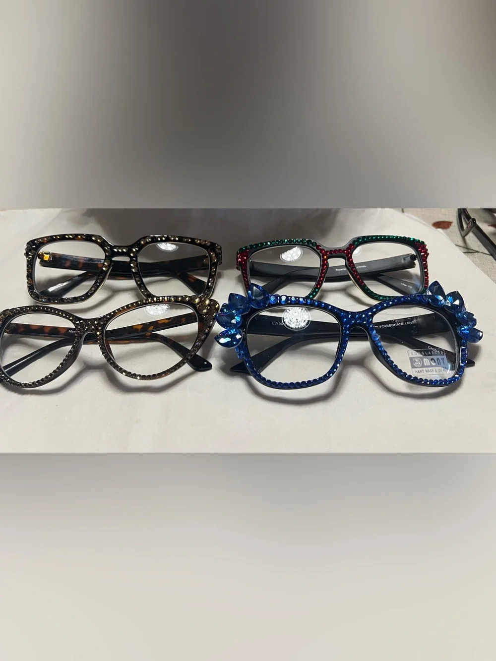 Swarovski Crystal Eye Glasses